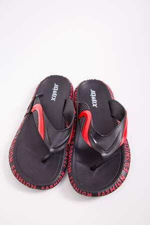 Мужские пляжные вьетнамки черного цвета 190RSU2154 Мужские пляжные вьетнамки черного цвета 190RSU2154